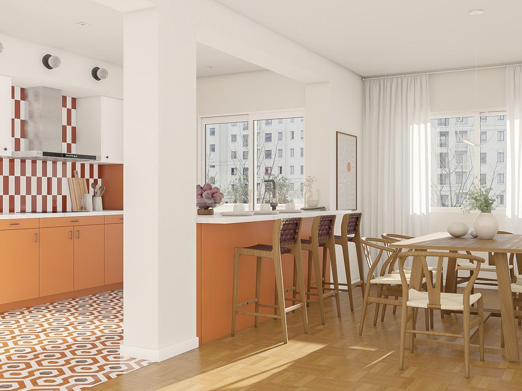T3 transformado em T2 Remodelado com Elegância no Coração de Montalvão, Setúbal - Image 37