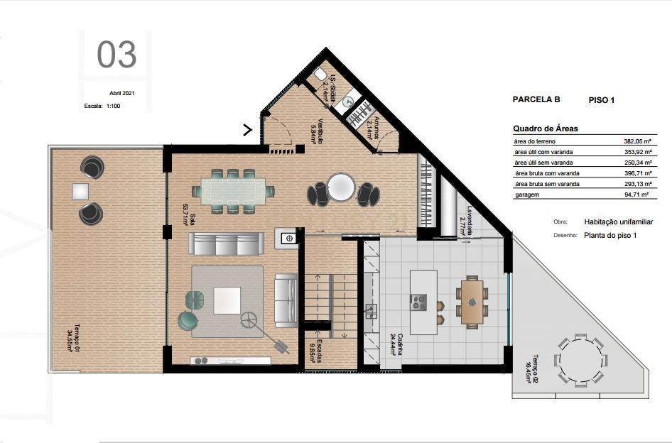 2 Moradias Tipologia T4,  Finalização de Obra por Conta do Comprador - Image 21