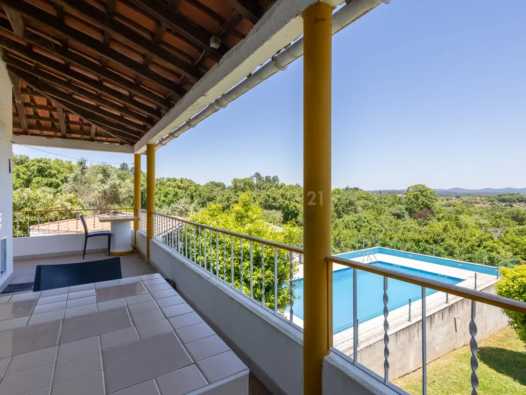 Quinta de 1ha vedada com piscina, jacuzzi, pomar e vista panorâmica em Olalhas, Tomar - Image 16