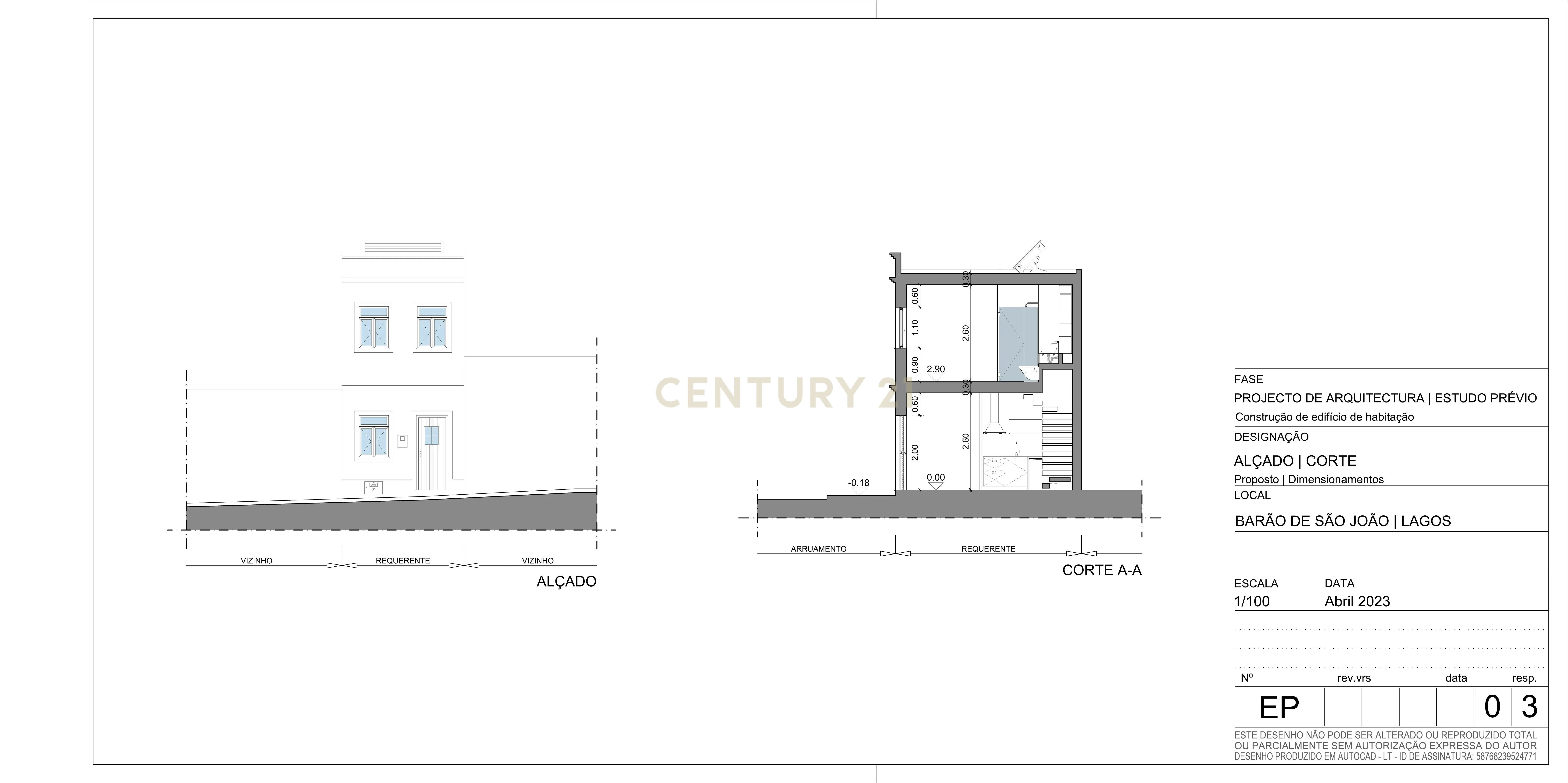 Ruína com Projeto de Moradia T1 em Barão de São João - Image 13