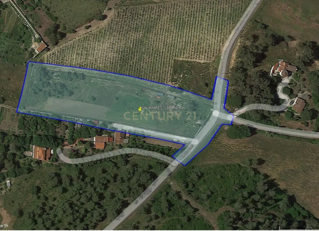 Vende-se Terreno com 7880 m2 e vista privilegiada para a Serra de Sintra - Galamares. - Image 1