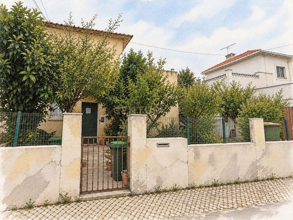 Moradia T5 com Anexo e Jardim | Para Remodelação ao Seu Gosto - Image 1