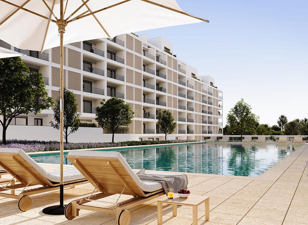 T2 ELOU com piscina, jardim, ginásio, varanda e terraço - Image 32