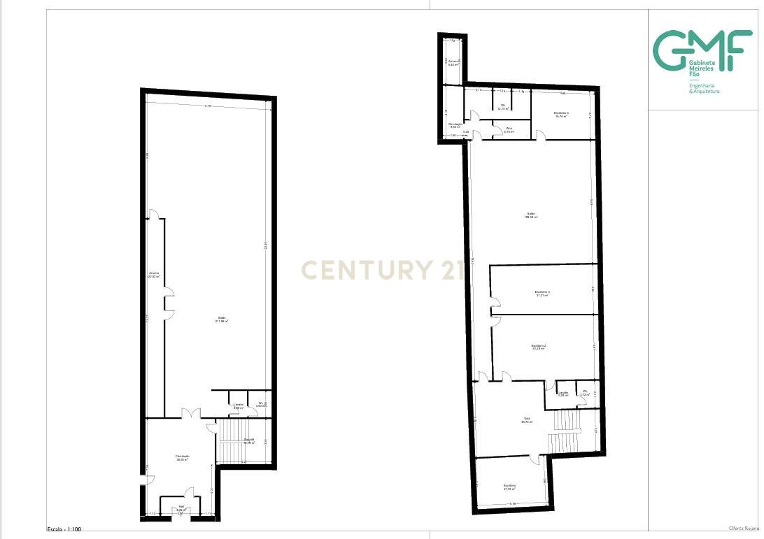 Fotografia 10 de Armazém Gaveto para arrendar em Grijó/Vila Nova de Gaia com 2.555 m² Zona Industrial com Acessos A1 e A29