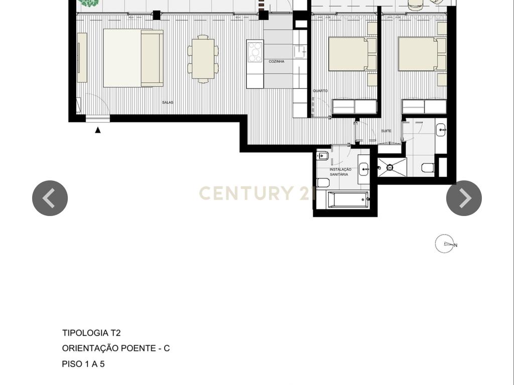 Venda - Apartamento T2 | Mobilado | Empreendimento Magnólia City Park Private - Image 26
