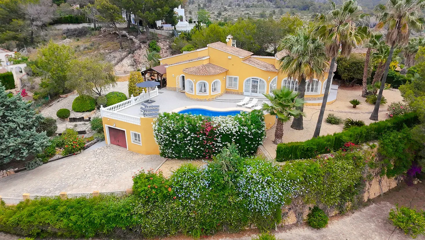 🌿 Moradia mediterrânica exclusiva com vista panorâmica para as montanhas — Calpe, urbanização Empedrola - Image 49