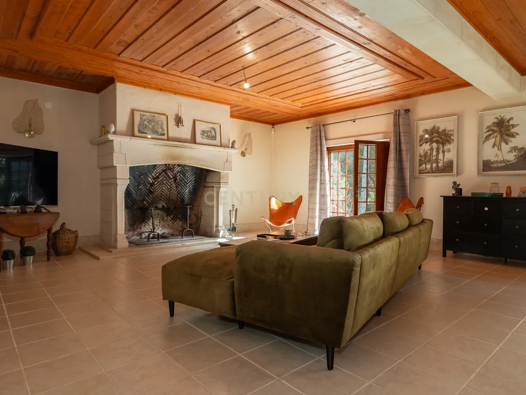 Fabulosa Quinta com lote de terreno de 22.381 m2, onde se encontra inserida uma moradia composta por dois pisos, com uma área bruta de 623 m2, uma área útil de 304 m2 e uma área bruta dependente de 319 m2, localizada em Santo Isidro de Pegões, na zona de Pegões, a pouca distância das belas praias de Setúbal. - Image 11