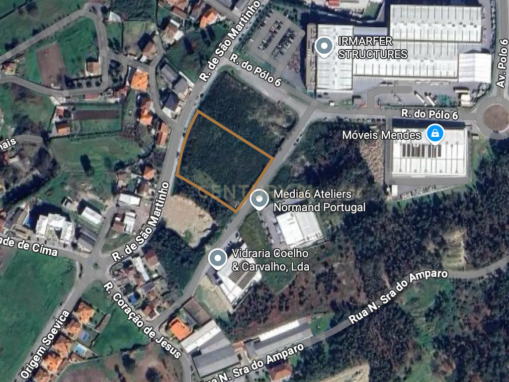 Terreno industrial com 2 842m2, no Polo 6, em Freamunde, Paços de Ferreira - Image 1
