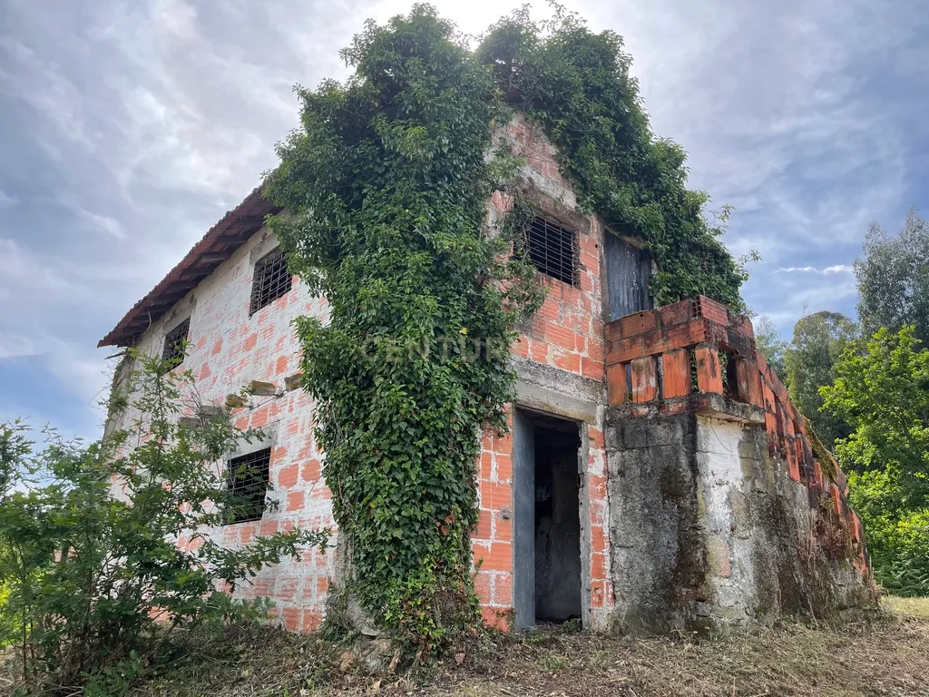 Propriedade com 1,8 hectares de área urbana e 3,2 hectares de solo fértil e floresta, composta por 8 edifícios independentes totalizando 700 m² de área construída, localizada no centro de Serrazes, São Pedro do Sul. - Image 61