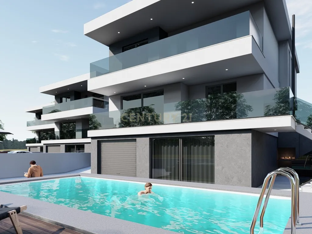 4 lotes de terrenos com projeto aprovado para moradia 4 moradias T5 de linhas contemporâneas - Image 1