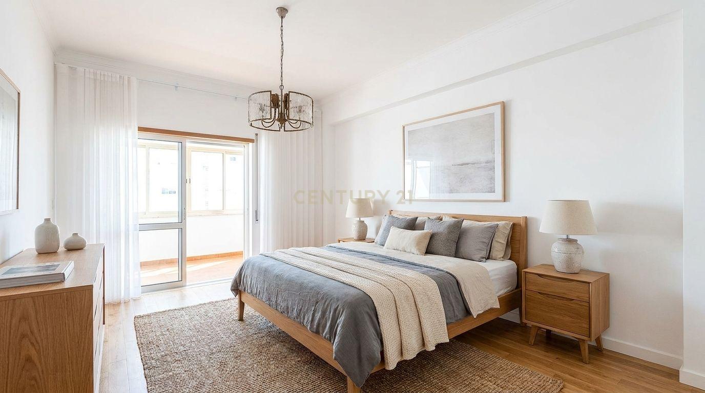 Fotografia 9 de Apartamento T2  com vista de Rio  Praça São João Batista  Almada