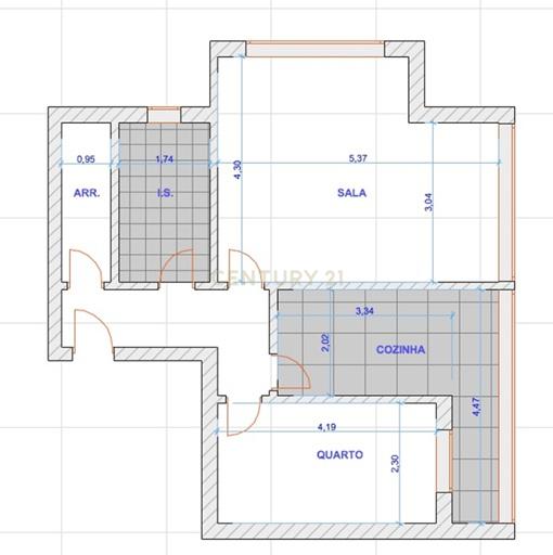 Apartamento T1 com Terraço de 125 m² no Centro do Barreiro - Image 14