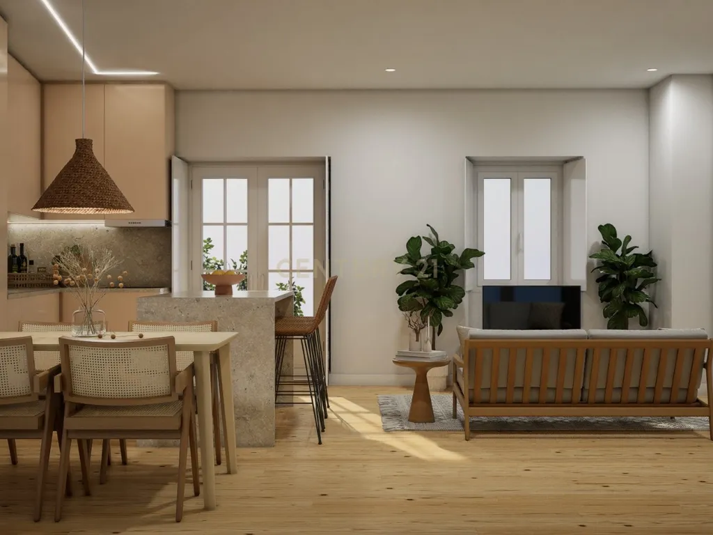 Apartamento T1+2 Totalmente renovado, Largo da ribeira velha, Setúbal - Image 3