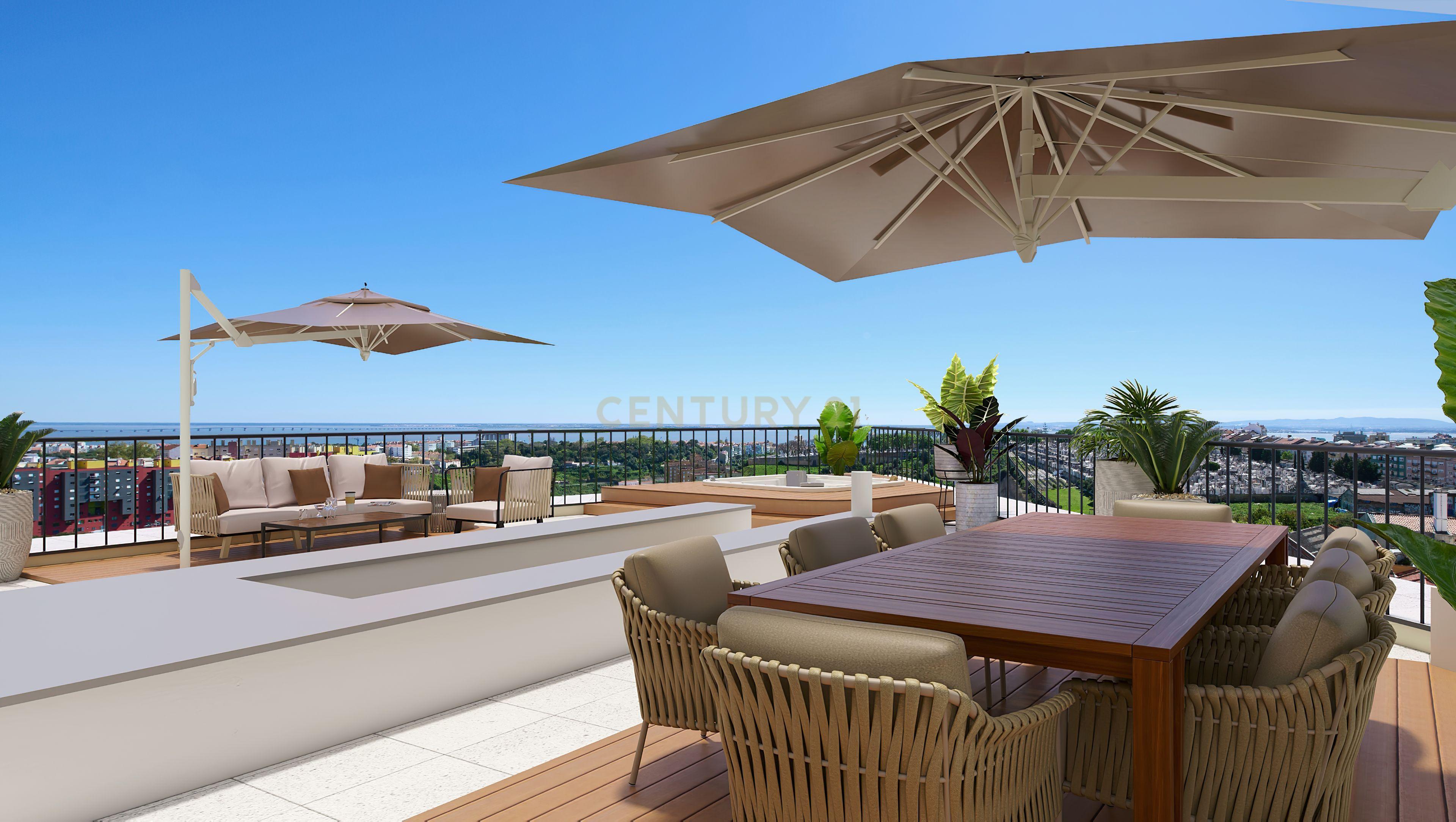 Fotografia 10 de Penthouse T2 virada para o Tejo - Empreendimento Monteiro Plaza – Lisboa