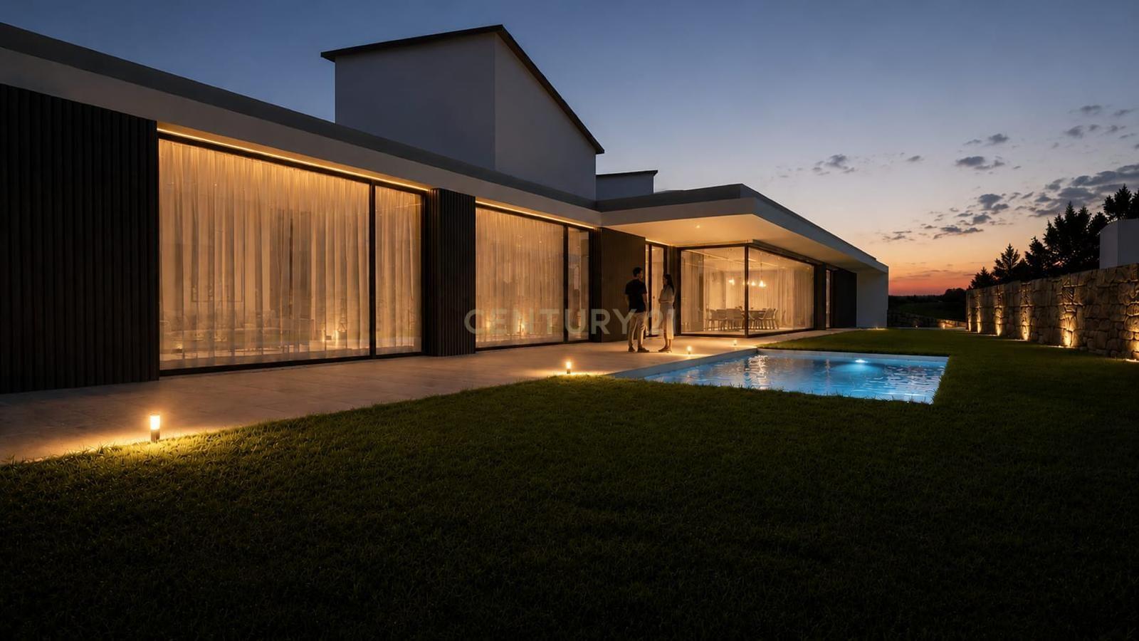 Fotografia 4 de Moradia com projeto aprovado com piscina e garagem