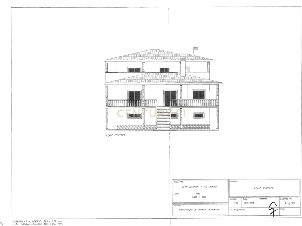 Terreno urbano com projeto aprovado situado em Peão, Góis. - Image 13