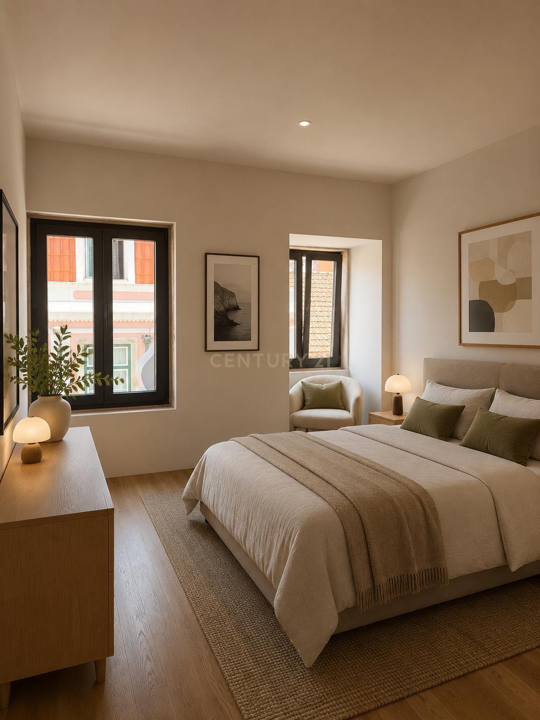 Fotografia 5 de Jardim Emídia | Condomínio Exclusivo | Novo | Centro de Carcavelos | Últimos 3 Apartamentos