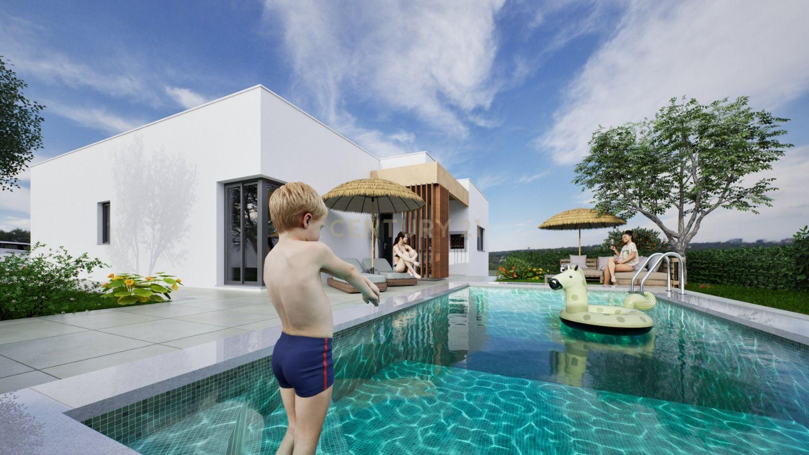 Fotografia 6 de Exclusiva Moradia T4 Térrea de Arquitetura Contemporânea com Piscina | Lapas Village | Monte Redondo – Torres Vedras