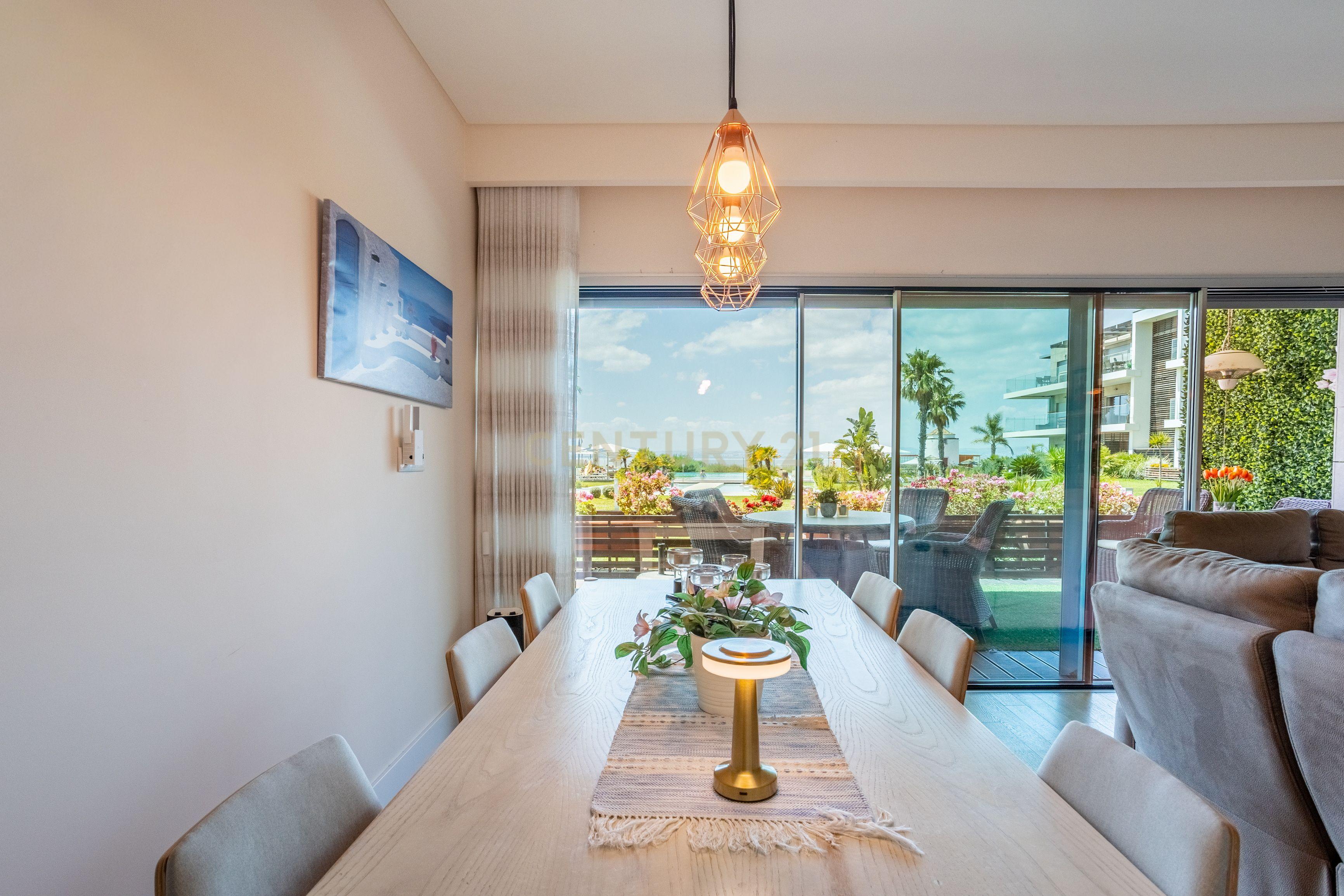Fotografia 5 de Apartamento exclusivo de 3 quartos com vista frontal para o Tejo | Praia do Sal Resort & Spa