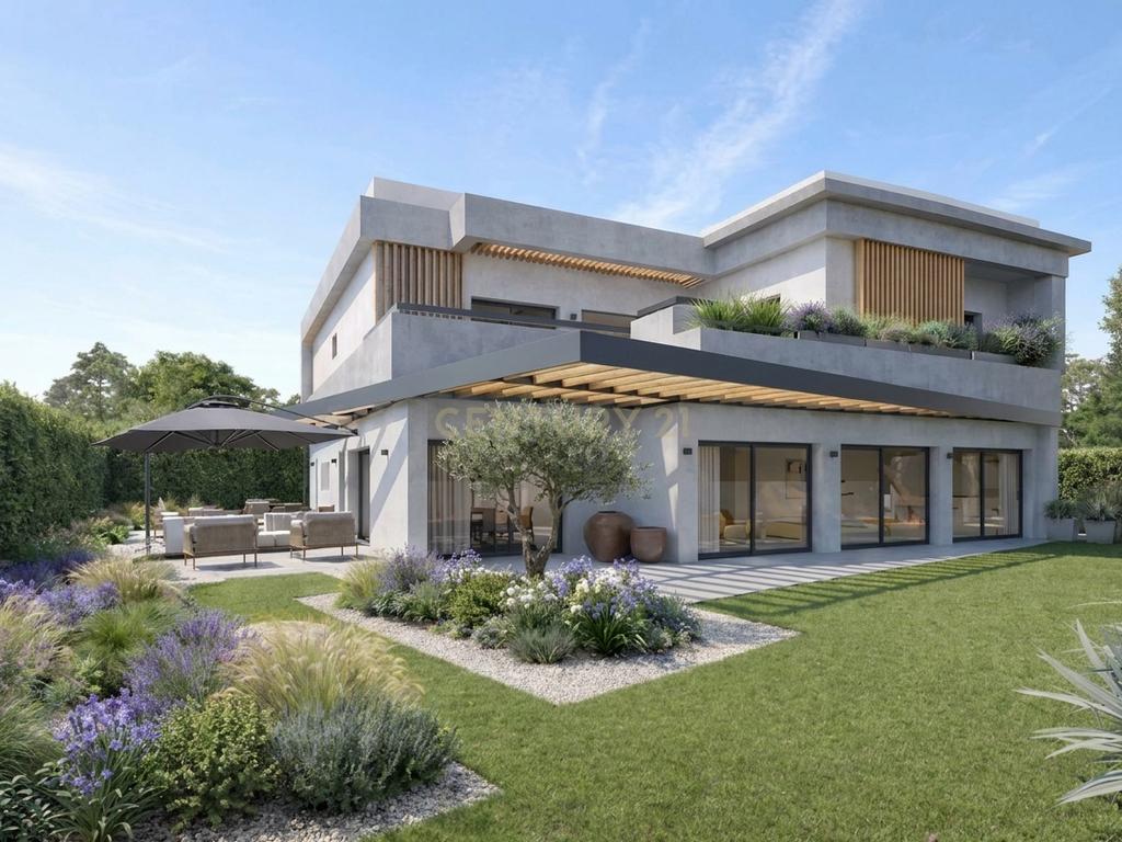 Moradia T4+1 contemporânea com piscina e jardim em Birre - Image 1