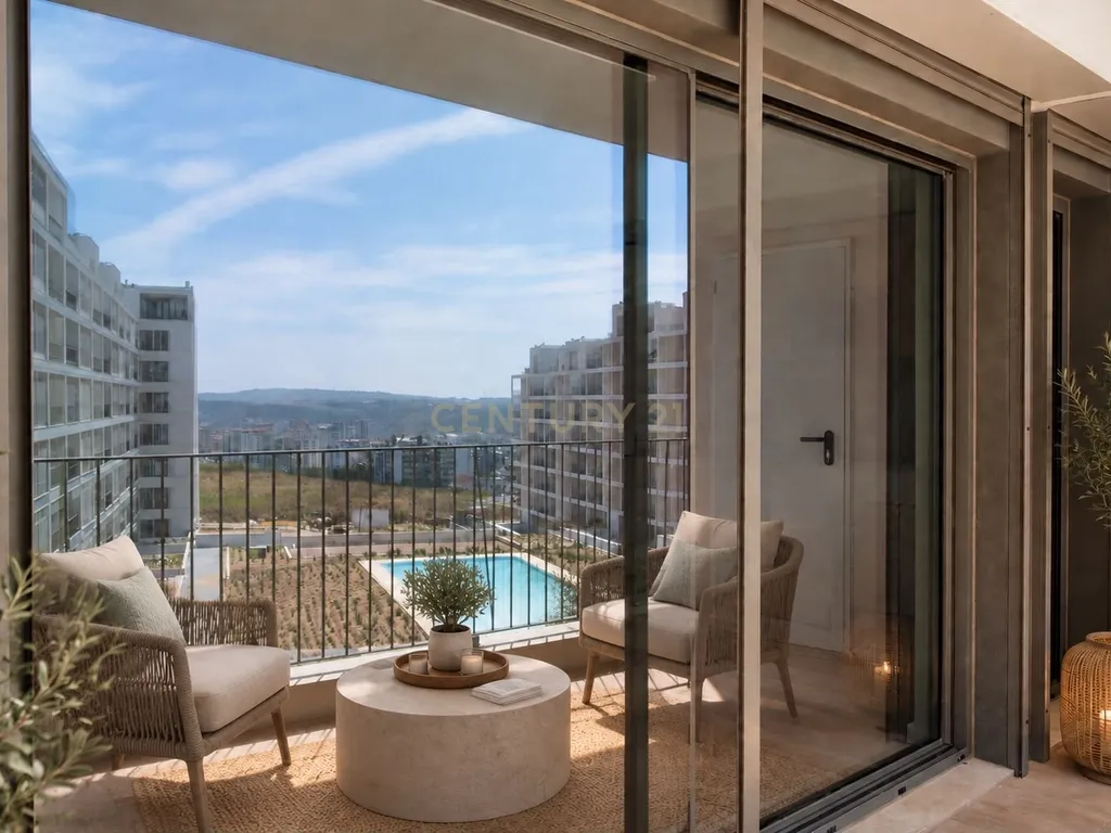 T4 Novo ELOU JARDINS condomínio privado com piscina em Santo António dos Cavaleiros - Image 6