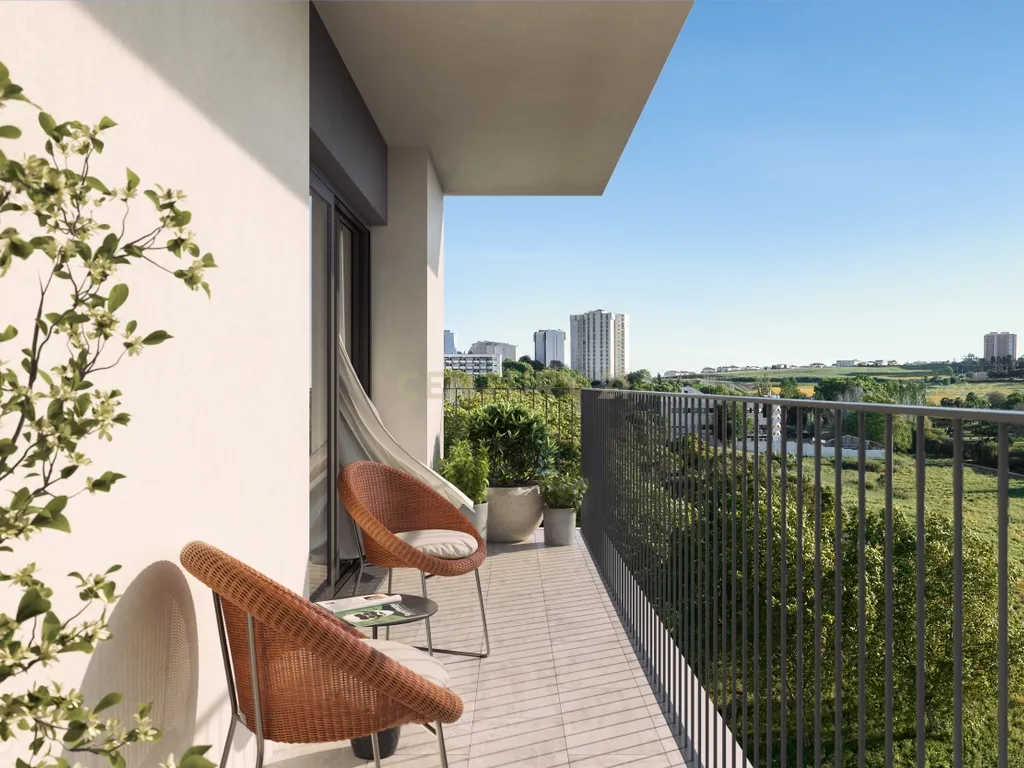 Apartamento T2 com estacionamento e varanda, Quinta do Conventinho – Empreendimento AURYA VISTA - Image 14