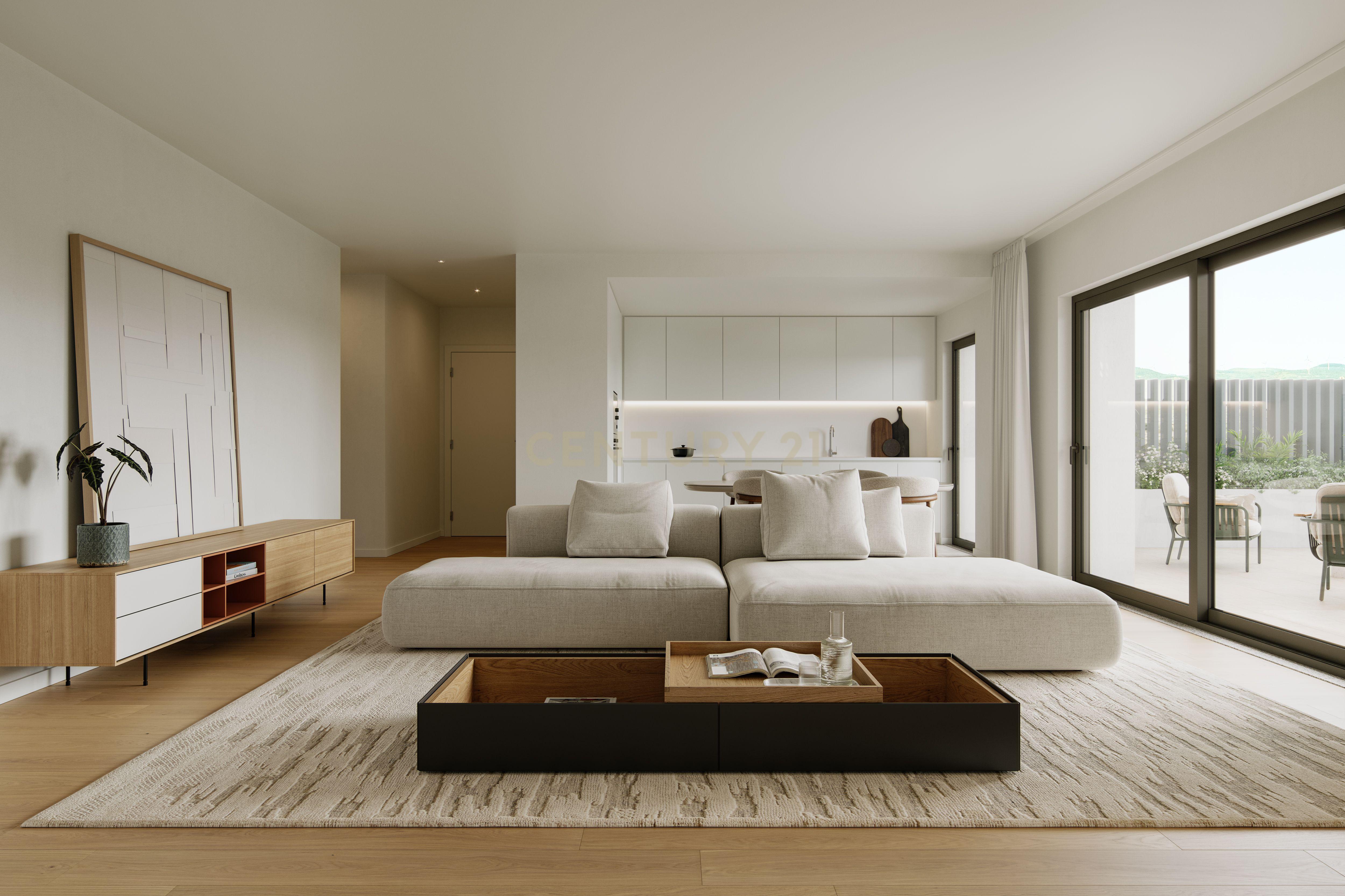 Apartamento T2 com um lugar de estacionamento e um terraço – Empreendimento AURYA VISTA - Image 4