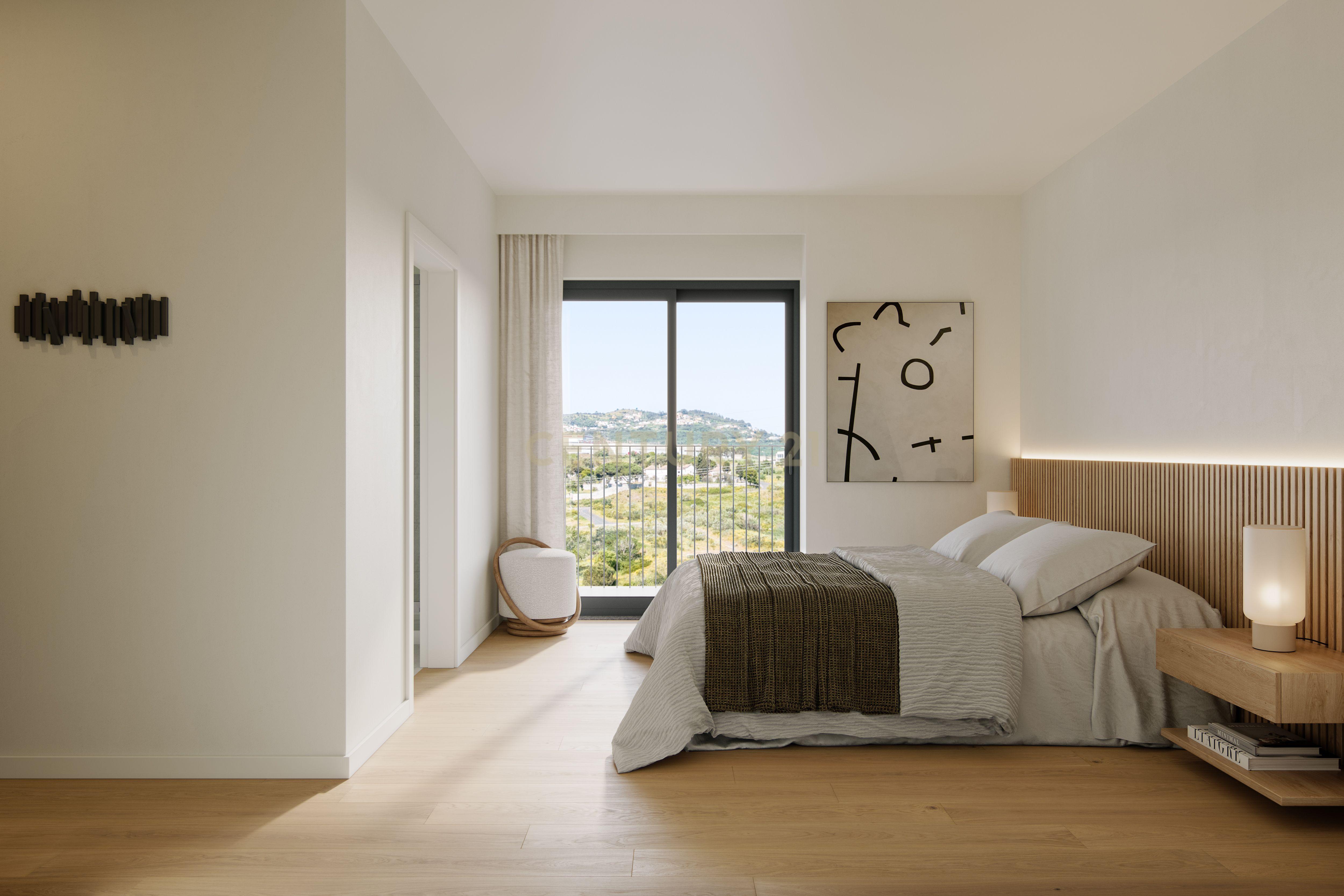Apartamento T2 com um lugar de estacionamento e um terraço – Empreendimento AURYA VISTA - Image 8