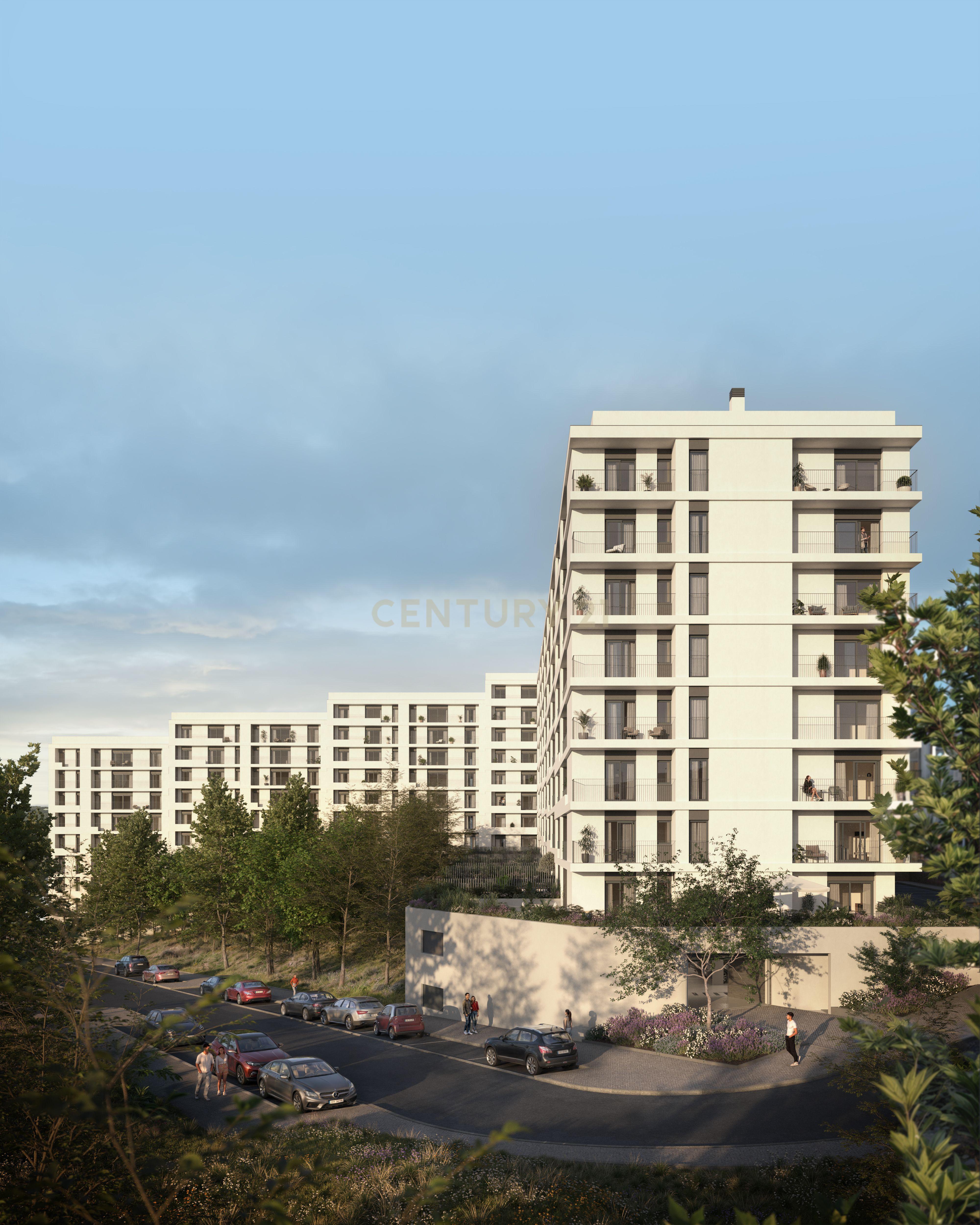Apartamento T3 com dois lugares de estacionamento, um terraço e uma varanda – Empreendimento AURYA VISTA - Image 14