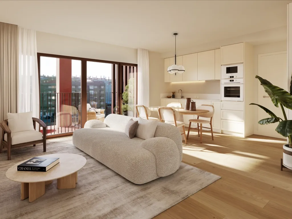 Apartamento T1 novo em Almada - Image 1