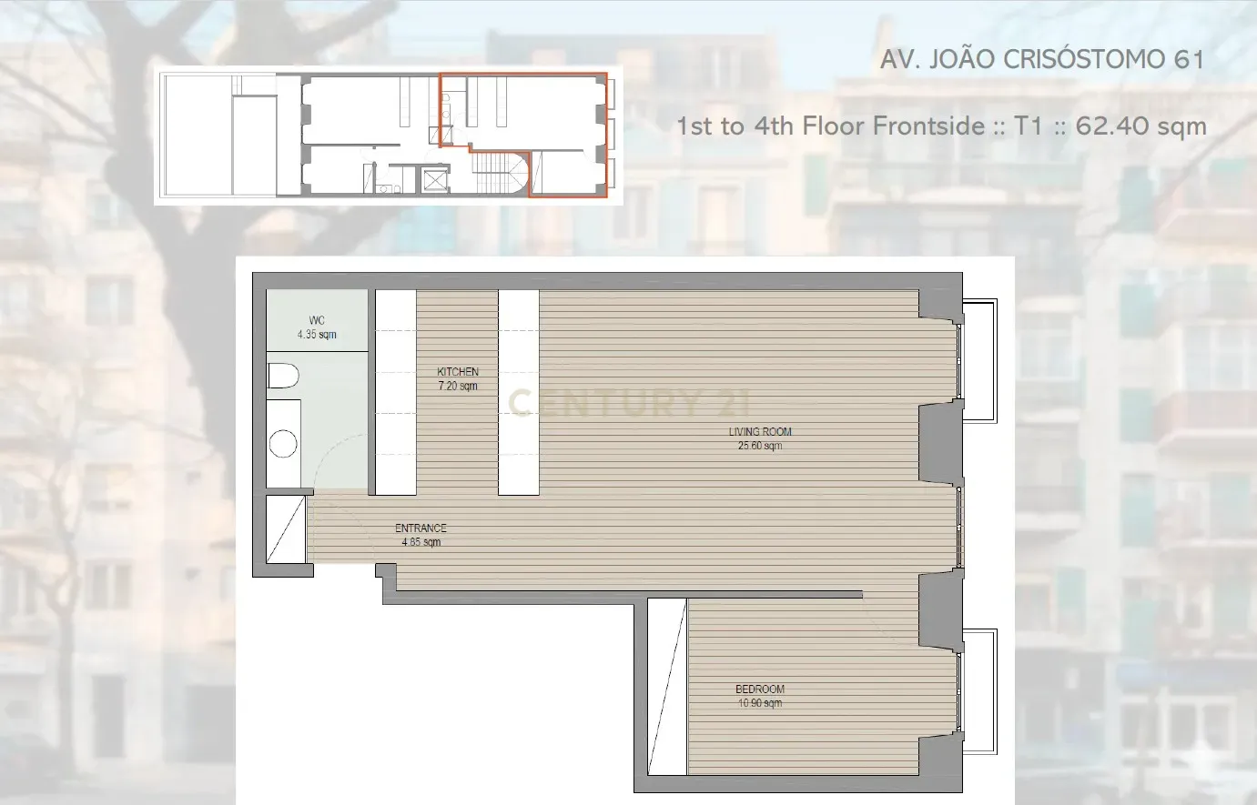 Fotografia 8 de Prédio com PIP Homologado | Avenida João Crisóstomo | Avenidas Novas | Projeto com Elevado Potencial de Valorização