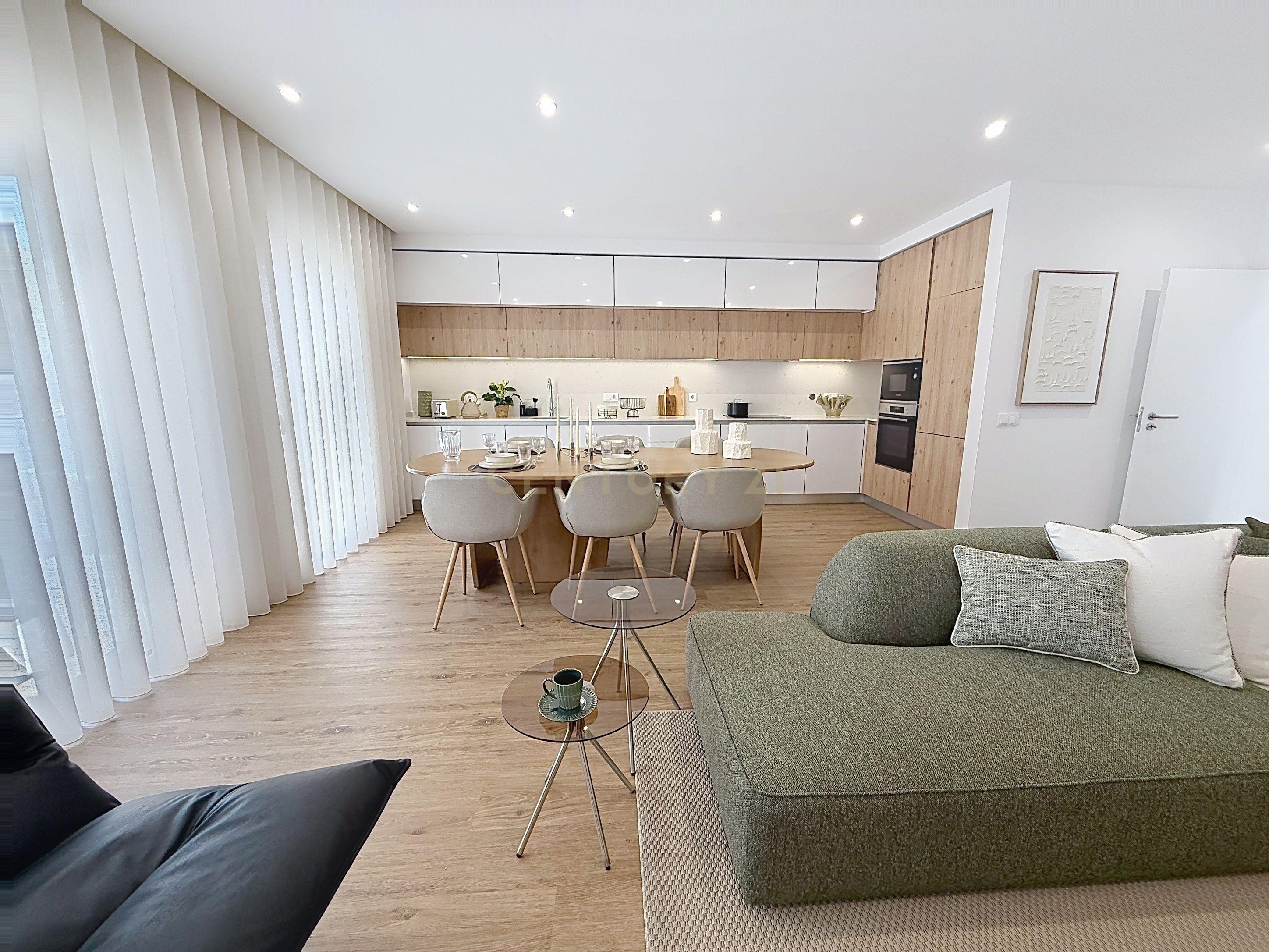 Fotografia 11 de Apartamento Novo com Terraço e Piscina Privativa em Nazaré