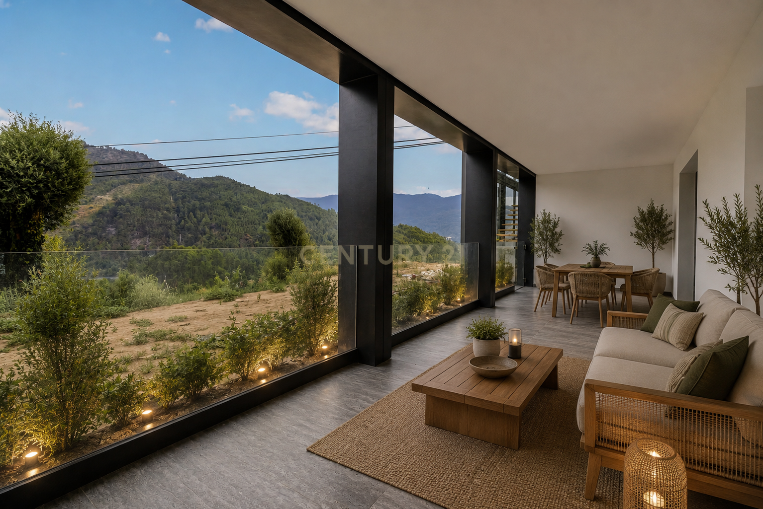 Fotografia 7 de Empreendimento / Hotel Turístico no rio caldo-Gerês, vistas rio.