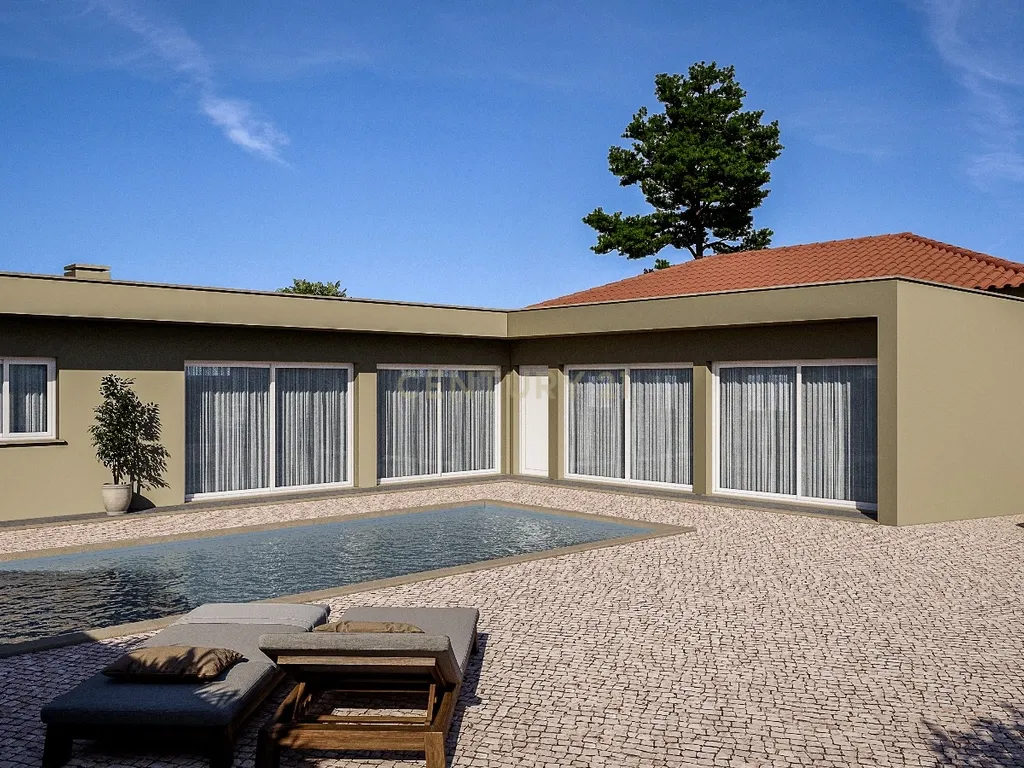 Luxuosa Moradia T3 num lote de terreno 732 em Aljubarrota, Alcobaça - Image 1