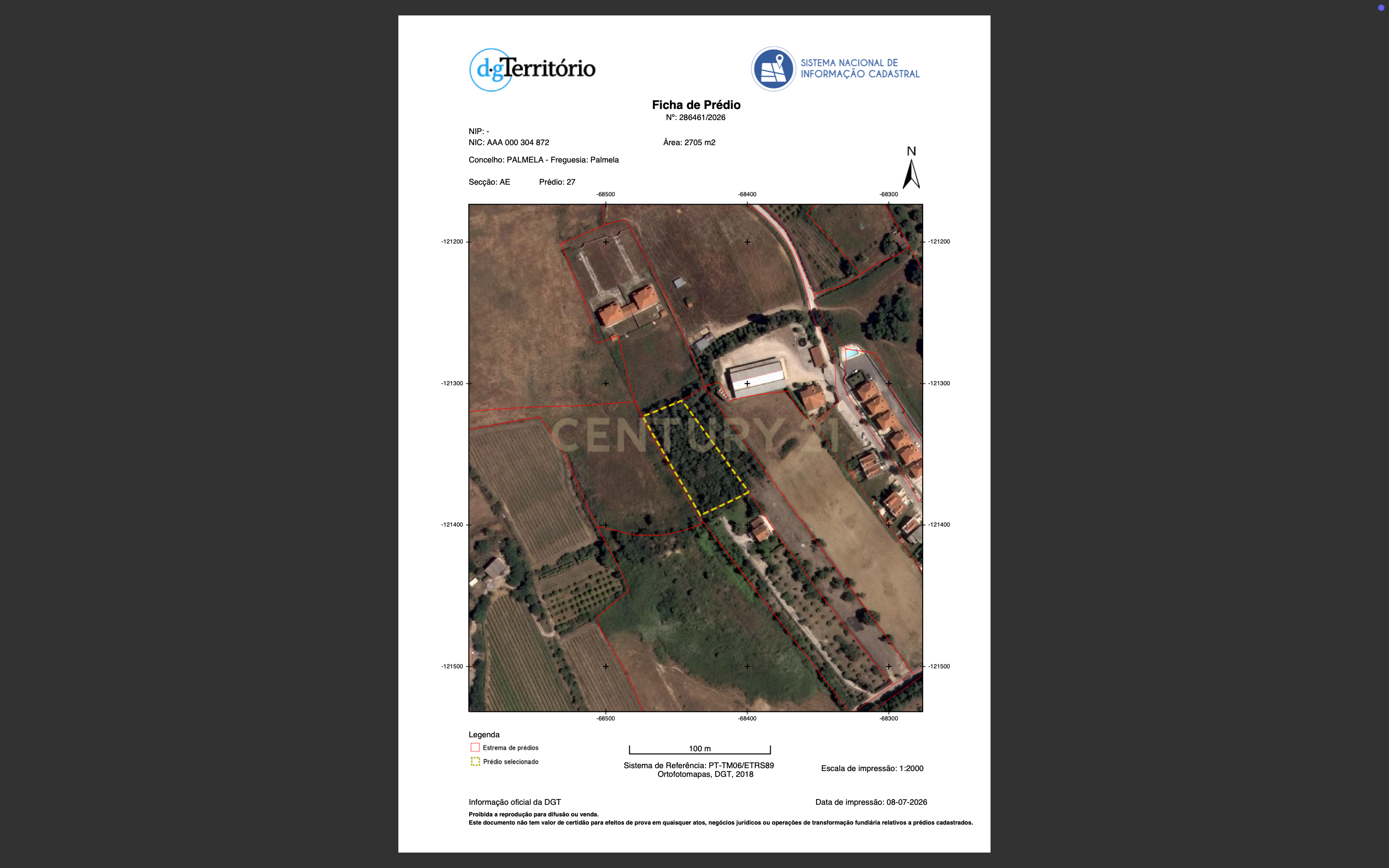 Fotografia 5 de ✨ Terreno Urbano com 2.800 m² em Palmela com PIP aprovado. ✨
