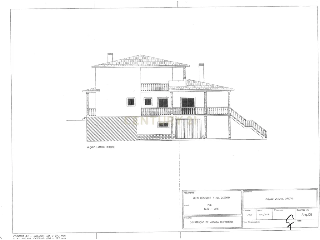 Terreno urbano com projeto aprovado situado em Peão, Góis. - Image 12