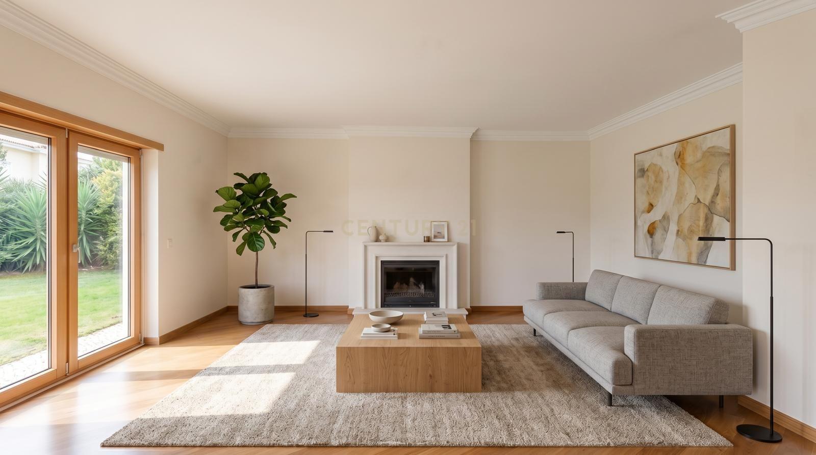 Fotografia 9 de Moradia Isolada T5+1 com Piscina | 3 Suites | Garagem Box | Lote 585m2 | AC | A 8 Minutos a Pé do King's College | Cascais | Torre | Birre | Cobre
