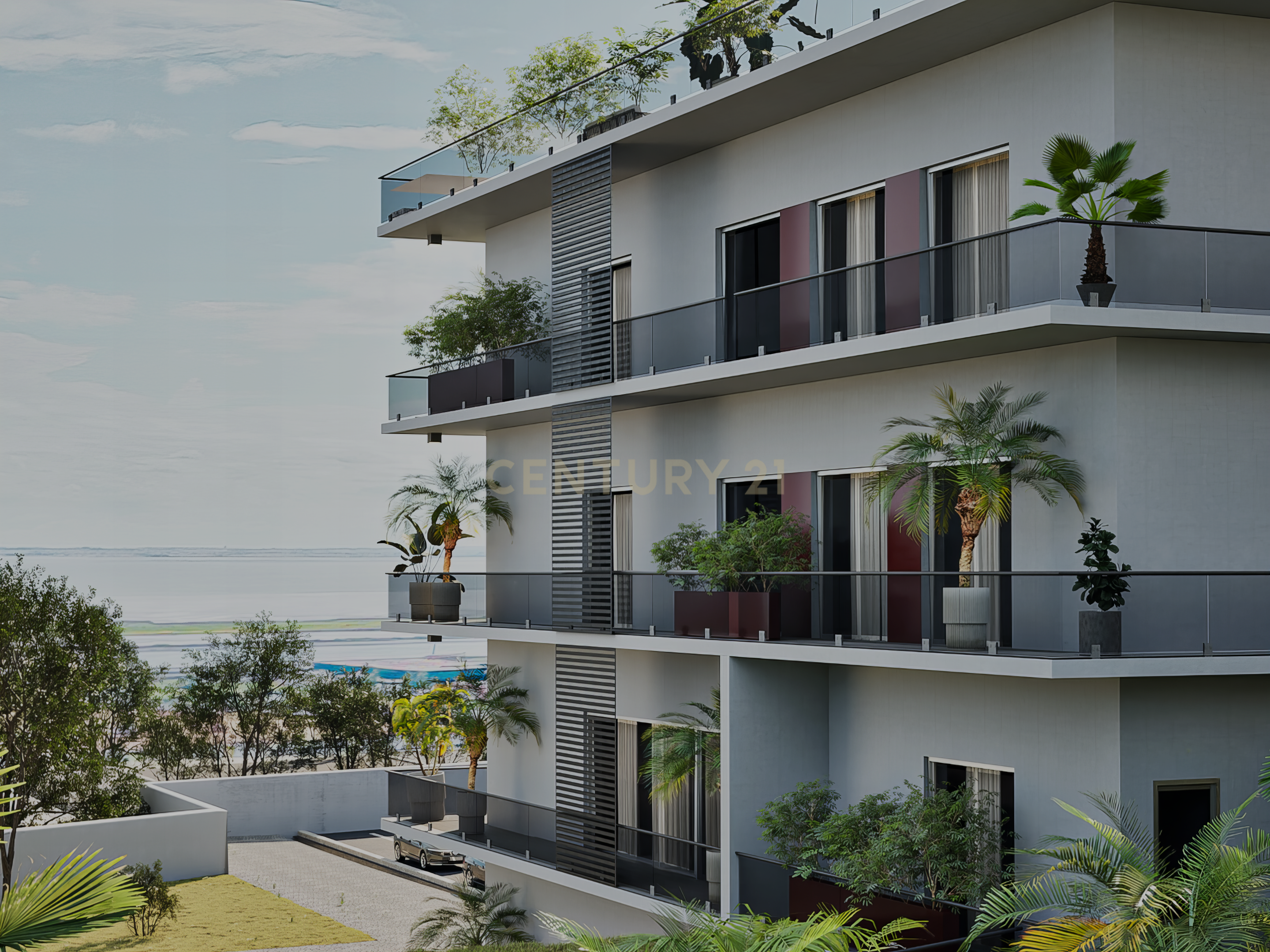 Apartamento T3 no último andar com vista rio em Iria Rio Residence - condomínio fechado com piscina - Image 27