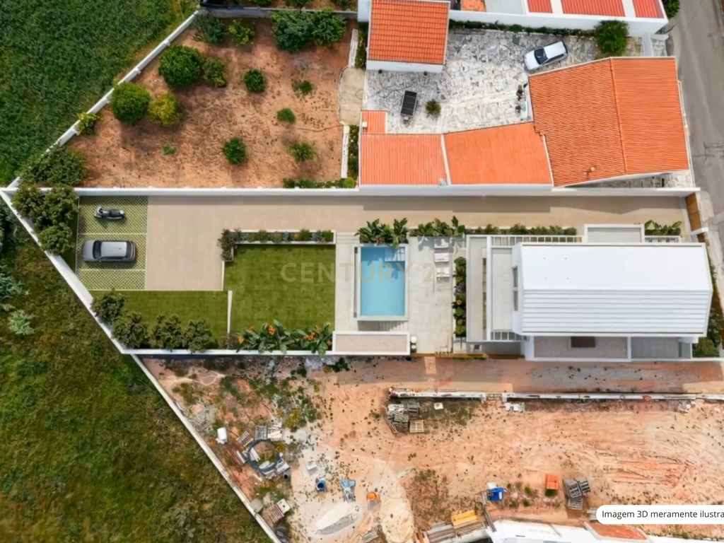 MORADIA T3 NOVA COM PISCINA E VISTA SERRA EM LOTE 795 M2 | Vilar, Cadaval - Image 19