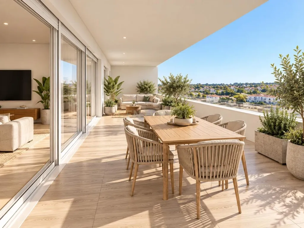 Apartamento T4 com Terraço de 41 m², Vista Panorâmica e Garagem | Caldas da Rainha - Image 2