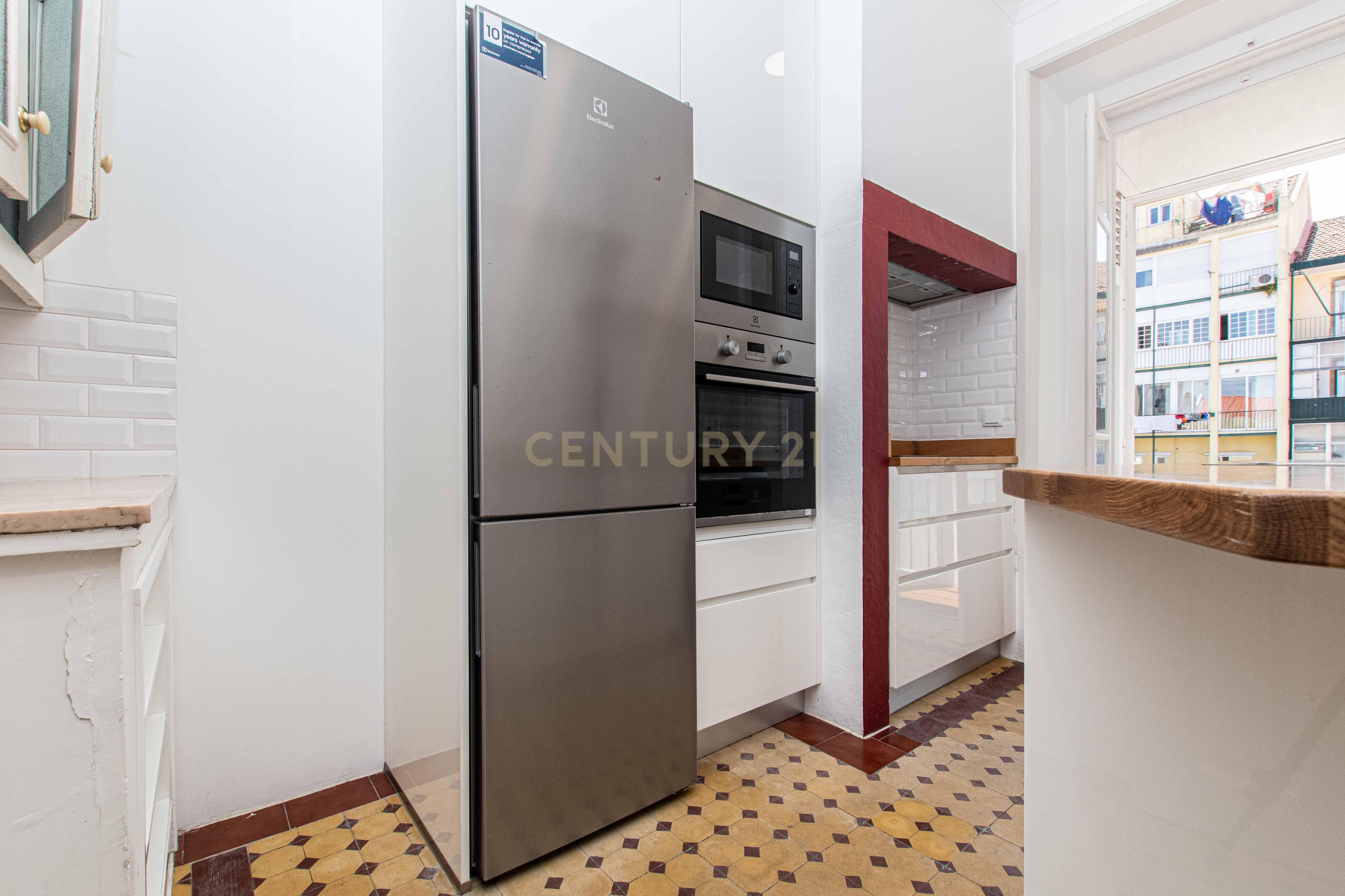 Fotografia 12 de Apartamento T2 com Charme | Campo de Ourique | Totalmente Equipado