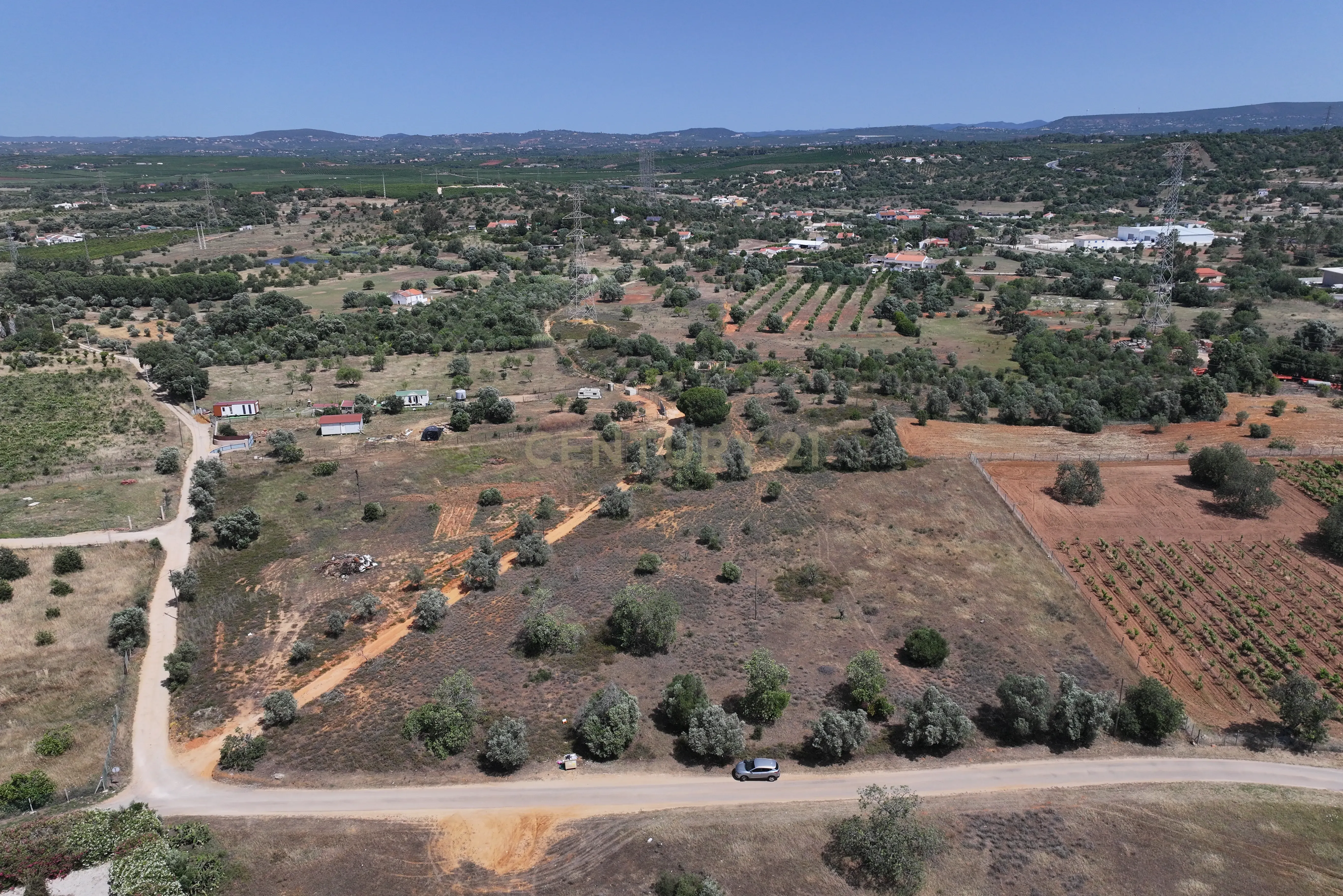 Fotografia 5 de Terreno rústico localizado em Cortesões -Tunes, com uma área total de 7320m²