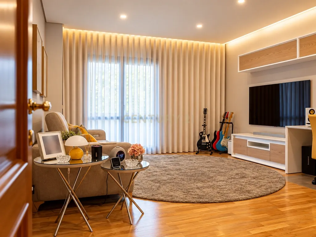 T4 com Piscina | Condomínio Privado PRATAGI | Segurança 24H | Alverca - Image 39