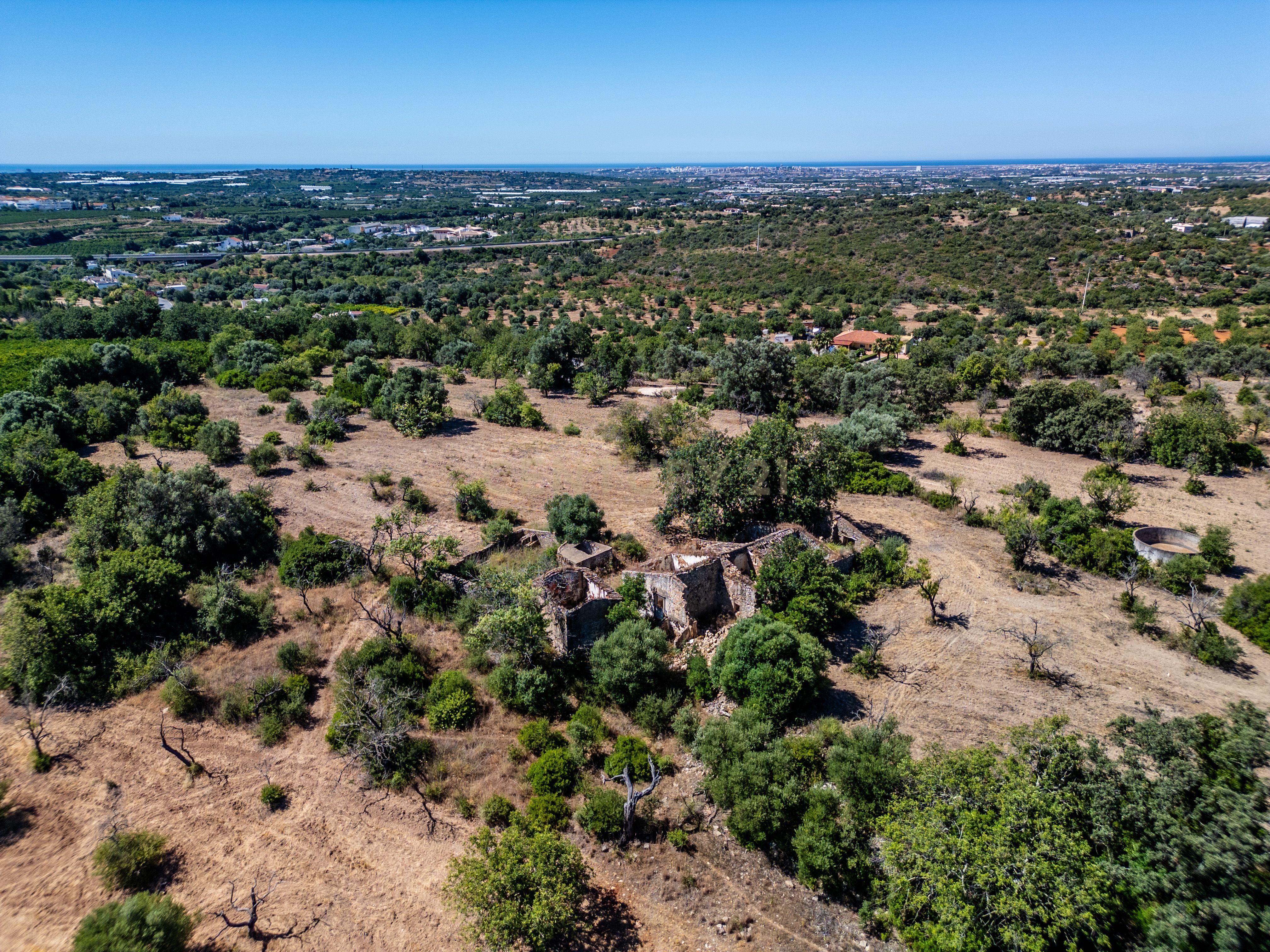 Fotografia 5 de Terreno com 16.700 m² + Ruína | Vista Mar e Serra | Conceição e Estoi – Faro