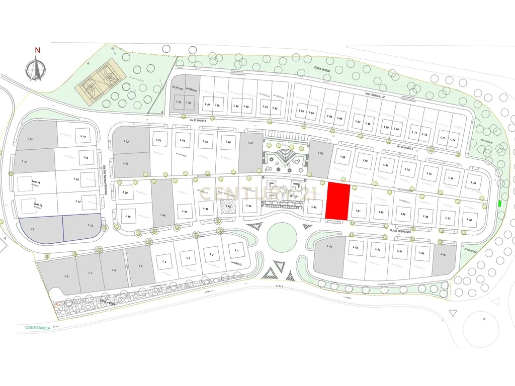 Terreno Urbano para construção de moradia em Constância - Urbanização Pinhal Del Rei - Image 1