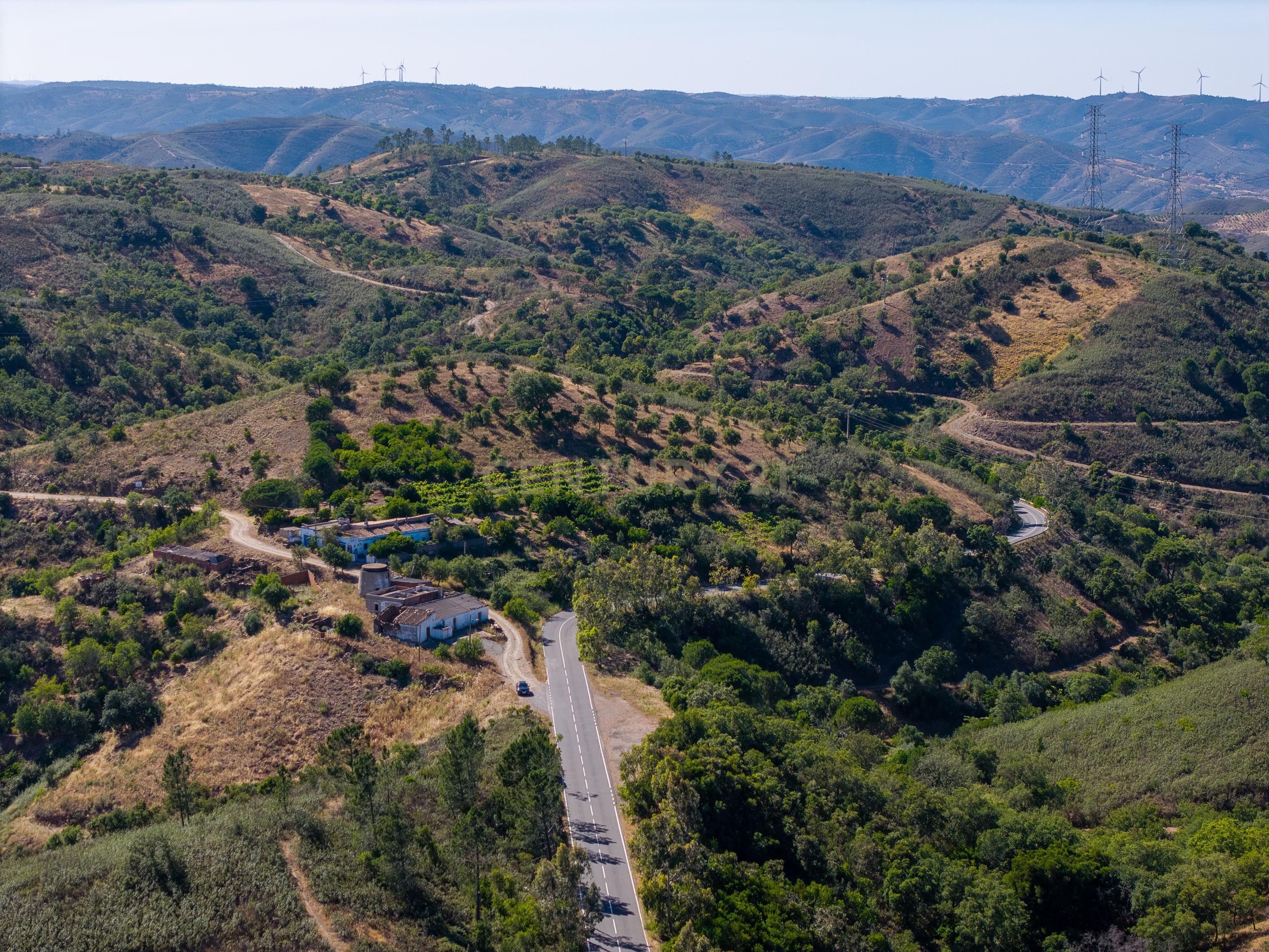 Fotografia 12 de Terreno Misto com Projeto de Turismo Rural e Vista Panorâmica de Mar e Serra – Santa Catarina da Fonte do Bispo, Tavira