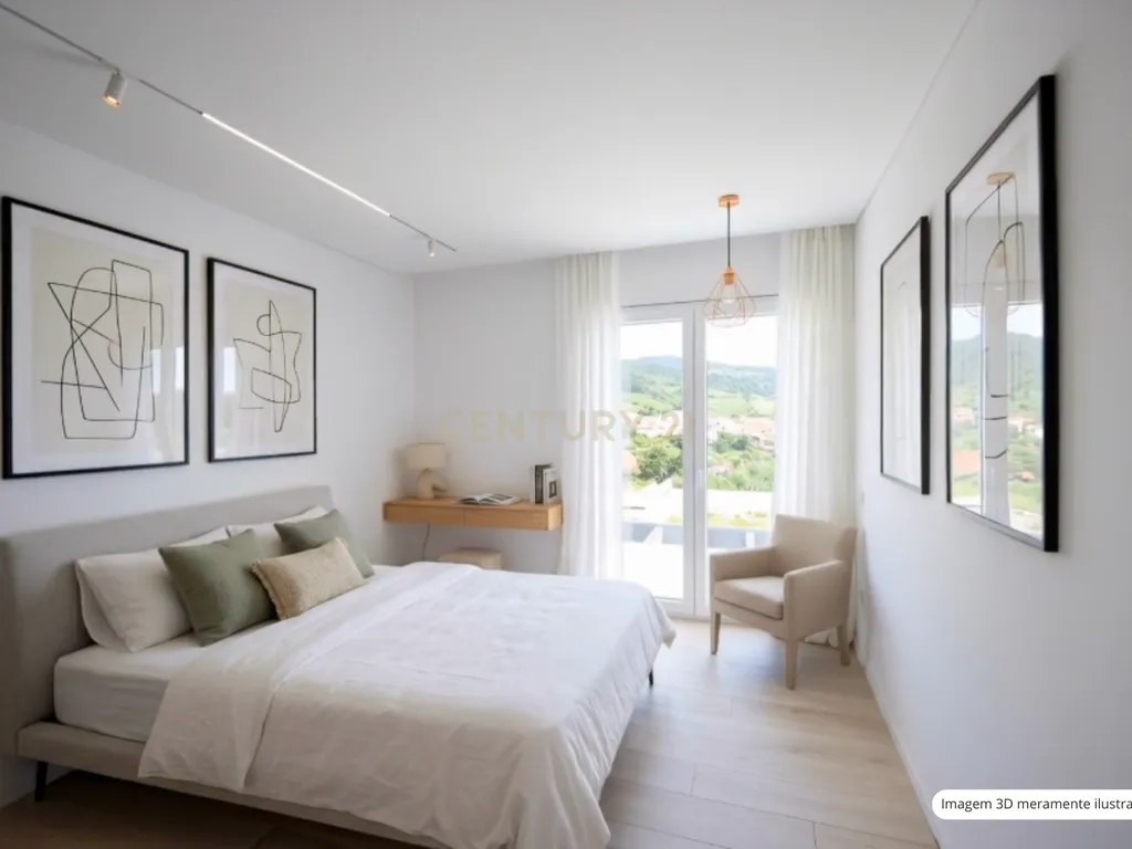 MORADIA T3 NOVA COM PISCINA E VISTA SERRA EM LOTE 795 M2 | Vilar, Cadaval - Image 9