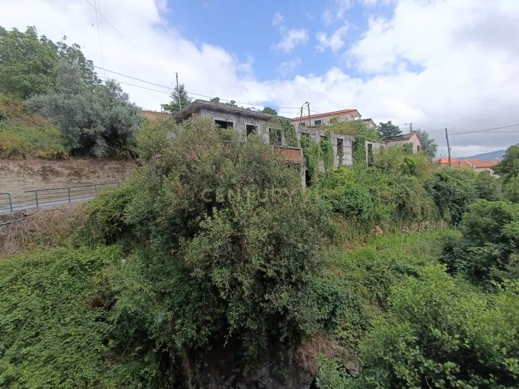 Grande moradia em ruina com terreno junto ao ribeiro, para reconstrução, nas Lages, em Stª Marinha do Zêzere, Baião, Porto. - Image 13