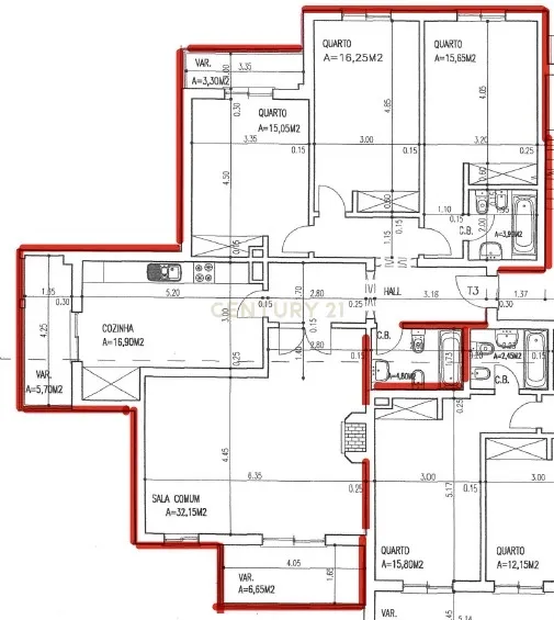 Apartamento T3 com 180 m² a 5 minutos da Praia do Vau – Portimão - Image 32