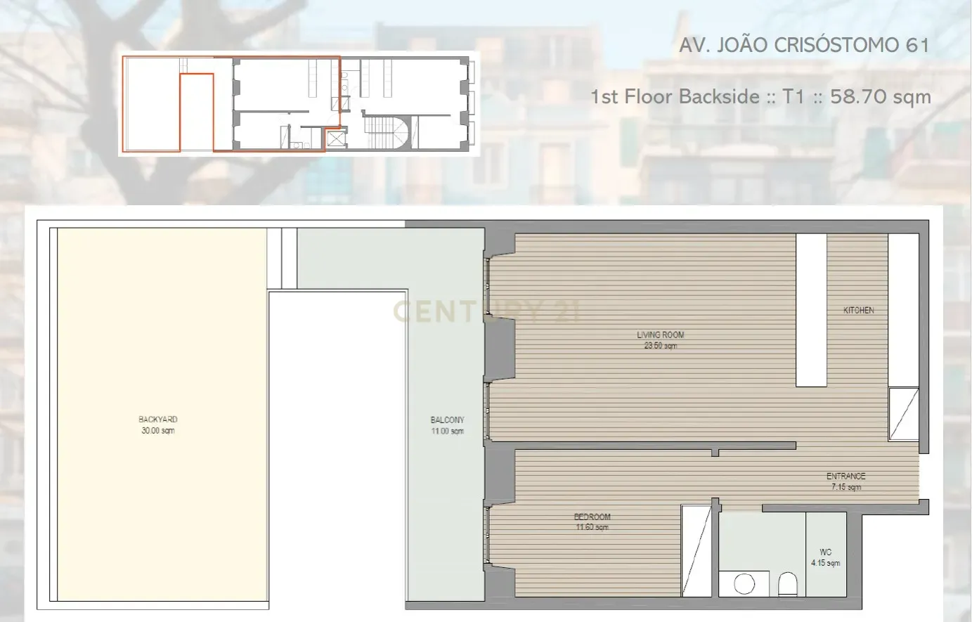 Fotografia 6 de Prédio com PIP Homologado | Avenida João Crisóstomo | Avenidas Novas | Projeto com Elevado Potencial de Valorização